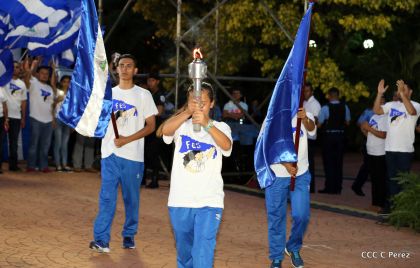 Antorcha de la Libertad Centroamericana, el fuego que llevamos en el corazón todos los nicaragüenses