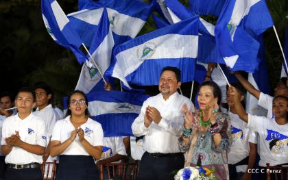 Antorcha de la Libertad Centroamericana, el fuego que llevamos en el corazón todos los nicaragüenses