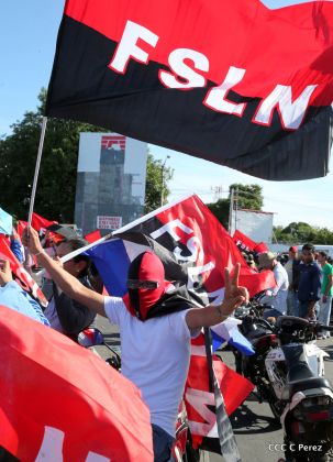 ¡Caminamos para honrar a nuestra Nicaragua Libre!
