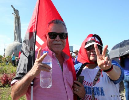 ¡Caminamos para honrar a nuestra Nicaragua Libre!