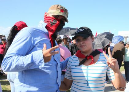 ¡Caminamos para honrar a nuestra Nicaragua Libre!