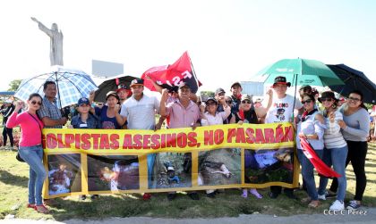 ¡Caminamos para honrar a nuestra Nicaragua Libre!