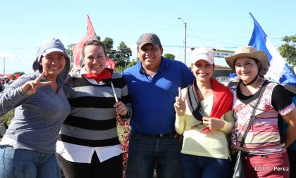 ¡Caminamos para honrar a nuestra Nicaragua Libre!