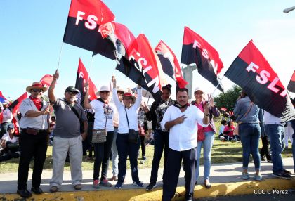 ¡Caminamos para honrar a nuestra Nicaragua Libre!