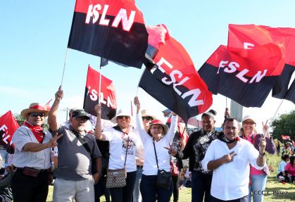 ¡Caminamos para honrar a nuestra Nicaragua Libre!