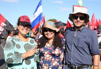 ¡Caminamos para honrar a nuestra Nicaragua Libre!