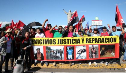 ¡Caminamos para honrar a nuestra Nicaragua Libre!