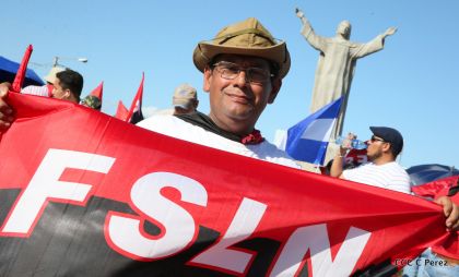 ¡Caminamos para honrar a nuestra Nicaragua Libre!