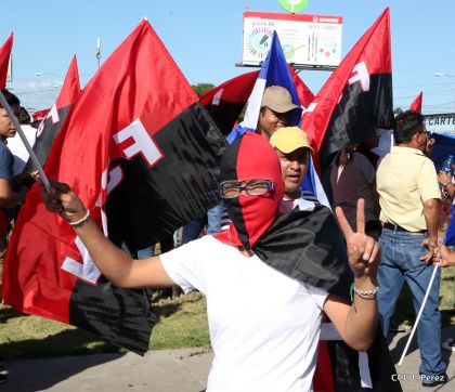 ¡Caminamos para honrar a nuestra Nicaragua Libre!