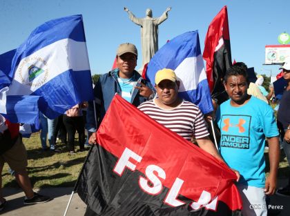 ¡Caminamos para honrar a nuestra Nicaragua Libre!