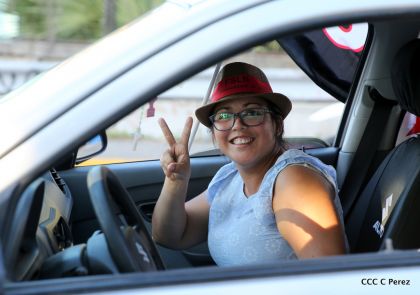 ¡Caminamos para honrar a nuestra Nicaragua Libre!