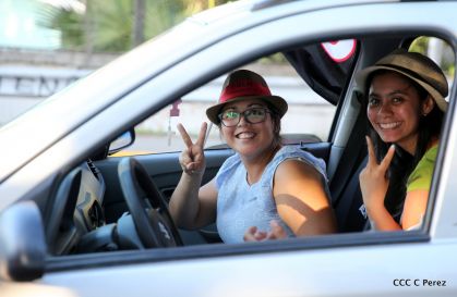¡Caminamos para honrar a nuestra Nicaragua Libre!