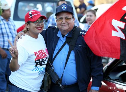 ¡Caminamos para honrar a nuestra Nicaragua Libre!