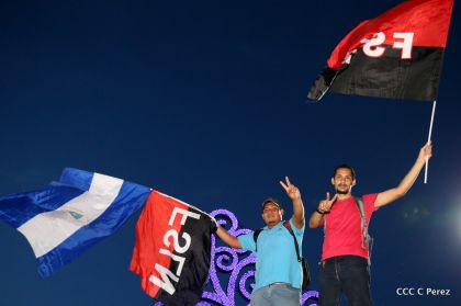 ¡Caminamos para honrar a nuestra Nicaragua Libre!