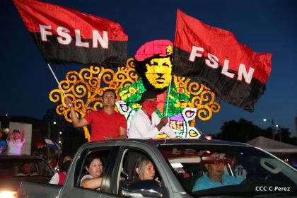 ¡Caminamos para honrar a nuestra Nicaragua Libre!