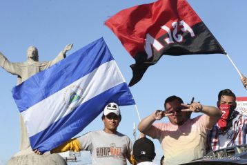 ¡Caminamos para honrar a nuestra Nicaragua Libre!