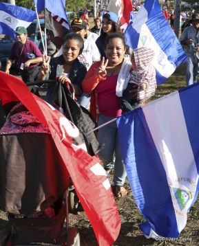 Nicaragüenses conmemoran el 162 aniversario de la Batalla de San Jacinto