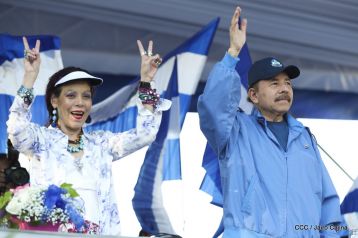 Nicaragüenses conmemoran el 162 aniversario de la Batalla de San Jacinto