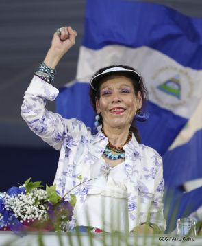 Nicaragüenses conmemoran el 162 aniversario de la Batalla de San Jacinto