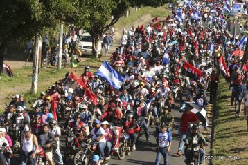 Nicaragüenses conmemoran el 162 aniversario de la Batalla de San Jacinto