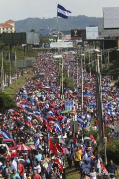 Nicaragüenses conmemoran el 162 aniversario de la Batalla de San Jacinto