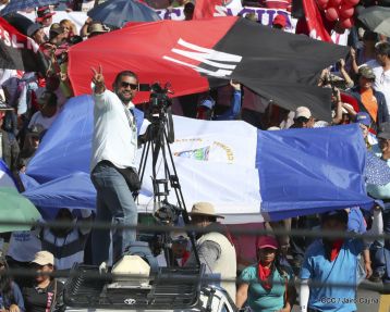 Nicaragüenses conmemoran el 162 aniversario de la Batalla de San Jacinto