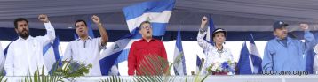 Nicaragüenses conmemoran el 162 aniversario de la Batalla de San Jacinto