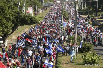 Nicaragüenses conmemoran el 162 aniversario de la Batalla de San Jacinto