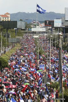 Nicaragüenses conmemoran el 162 aniversario de la Batalla de San Jacinto