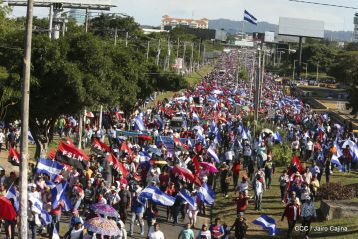 Nicaragüenses conmemoran el 162 aniversario de la Batalla de San Jacinto