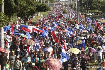 Nicaragüenses conmemoran el 162 aniversario de la Batalla de San Jacinto
