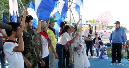 Nicaragüenses conmemoran el 162 aniversario de la Batalla de San Jacinto