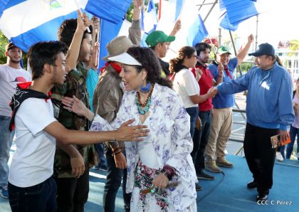 Nicaragüenses conmemoran el 162 aniversario de la Batalla de San Jacinto