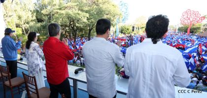 Nicaragüenses conmemoran el 162 aniversario de la Batalla de San Jacinto