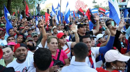 Nicaragüenses conmemoran el 162 aniversario de la Batalla de San Jacinto