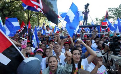 Nicaragüenses conmemoran el 162 aniversario de la Batalla de San Jacinto