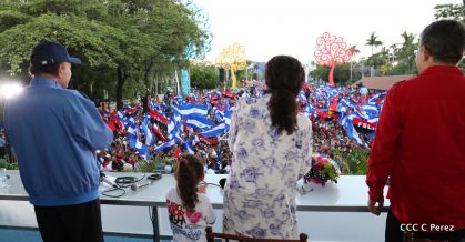 Nicaragüenses conmemoran el 162 aniversario de la Batalla de San Jacinto