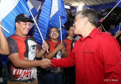 Nicaragüenses conmemoran el 162 aniversario de la Batalla de San Jacinto