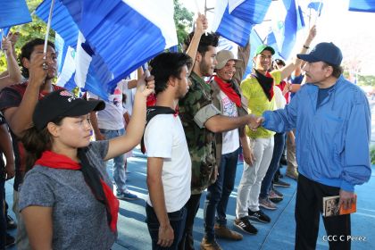 Nicaragüenses conmemoran el 162 aniversario de la Batalla de San Jacinto