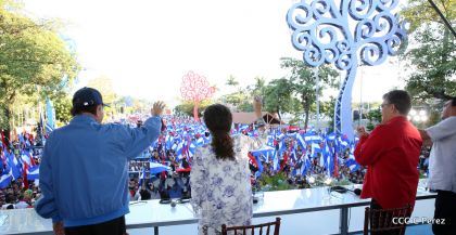 Nicaragüenses conmemoran el 162 aniversario de la Batalla de San Jacinto