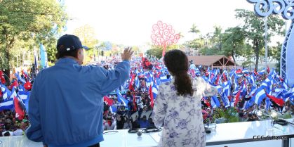 Nicaragüenses conmemoran el 162 aniversario de la Batalla de San Jacinto