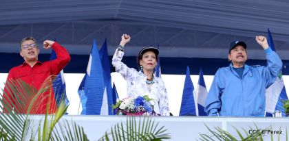 Nicaragüenses conmemoran el 162 aniversario de la Batalla de San Jacinto