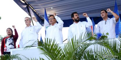 Nicaragüenses conmemoran el 162 aniversario de la Batalla de San Jacinto