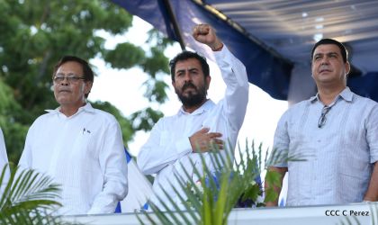 Nicaragüenses conmemoran el 162 aniversario de la Batalla de San Jacinto