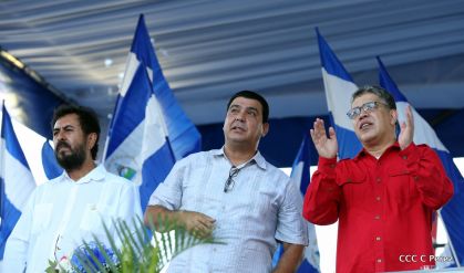 Nicaragüenses conmemoran el 162 aniversario de la Batalla de San Jacinto