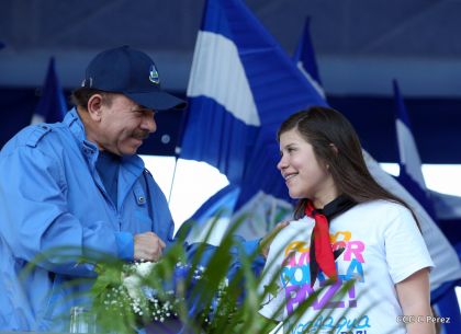 Nicaragüenses conmemoran el 162 aniversario de la Batalla de San Jacinto