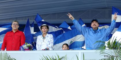 Nicaragüenses conmemoran el 162 aniversario de la Batalla de San Jacinto