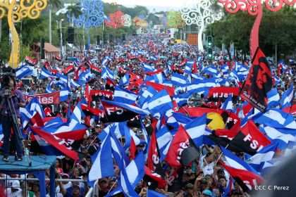 Nicaragüenses conmemoran el 162 aniversario de la Batalla de San Jacinto