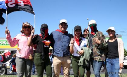 Nicaragüenses conmemoran el 162 aniversario de la Batalla de San Jacinto