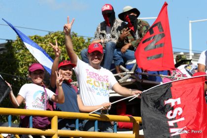 Nicaragüenses conmemoran el 162 aniversario de la Batalla de San Jacinto